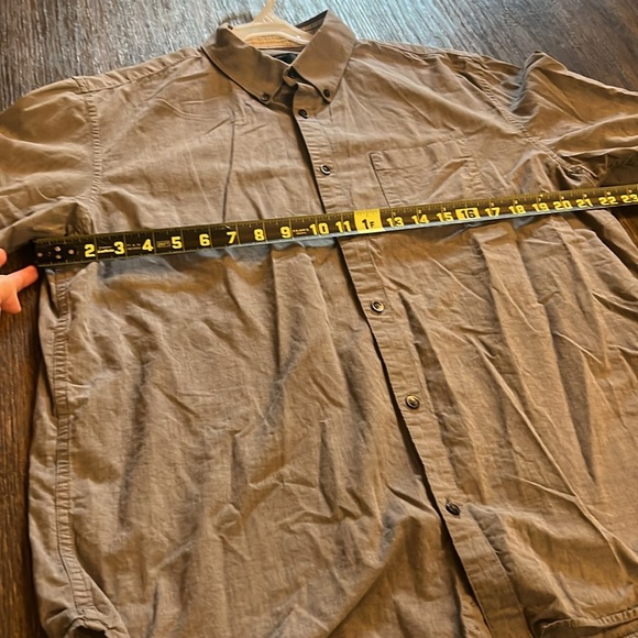 Calvin Klein Men’s Long Sleeve Grey Dress Shirt - Picture 4 of 5